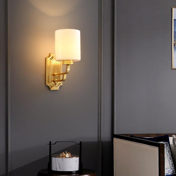 Hamilton Wall Lamp - Brass LED Indoor Wall Light Set of 2