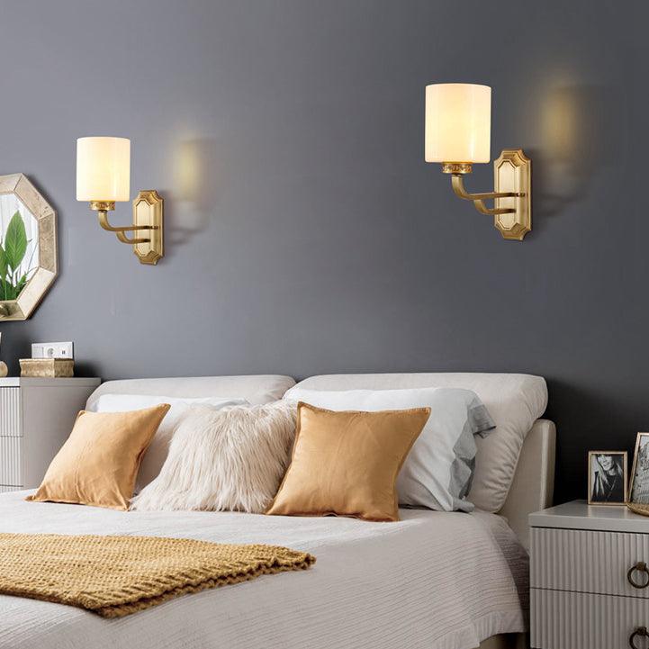 Hamilton Wall Lamp - Brass LED Indoor Wall Light Set of 2