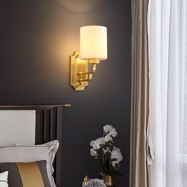 Hamilton Wall Lamp - Brass LED Indoor Wall Light Set of 2
