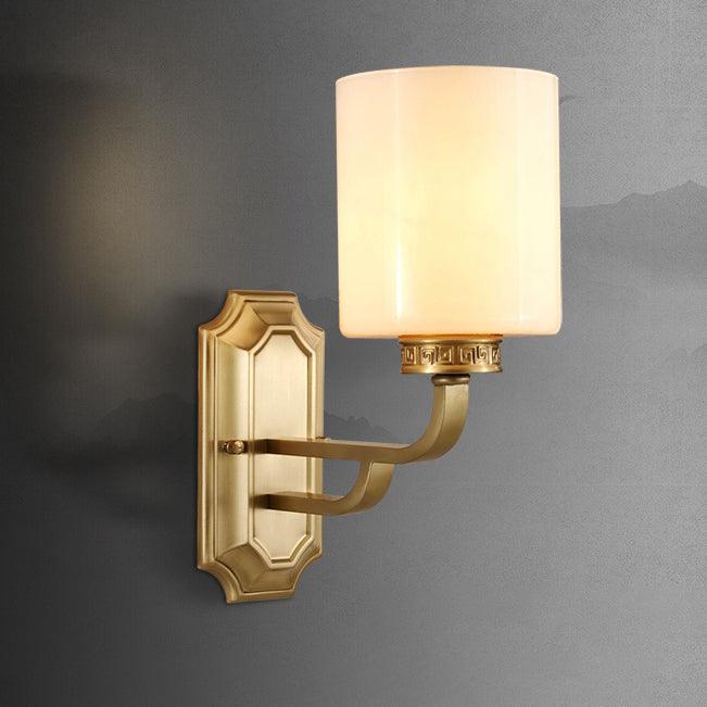 Hamilton Wall Lamp - Brass LED Indoor Wall Light Set of 2