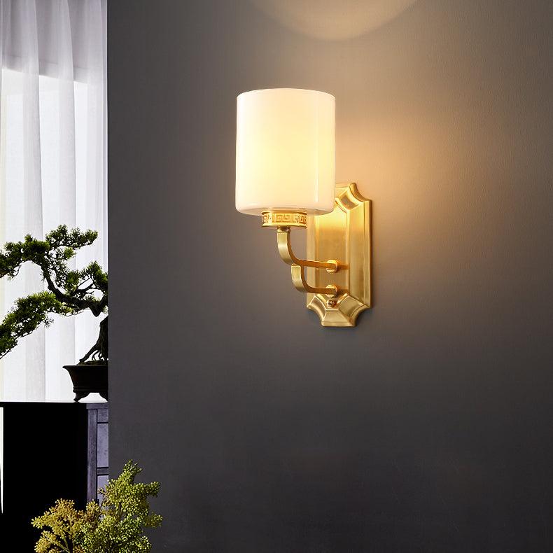 Hamilton Wall Lamp - Brass LED Indoor Wall Light Set of 2
