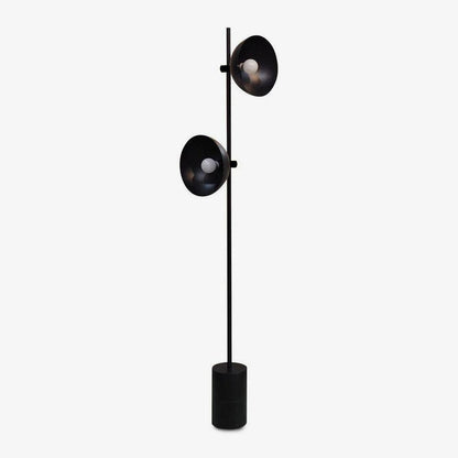 Studio Floor Lamp with LED, Black Metal, Indoor Lighting