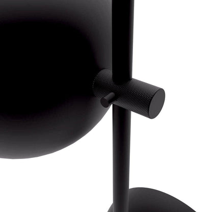 Studio Floor Lamp with LED, Black Metal, Indoor Lighting