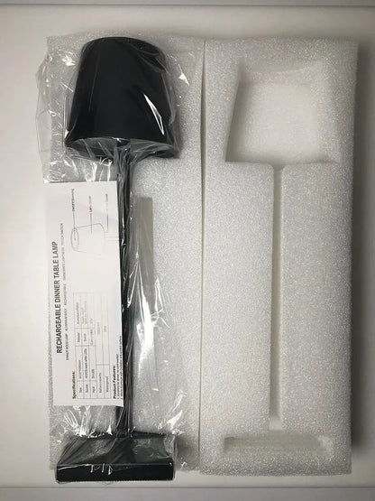 Rechargeable Wireless Table Lamp with Nordic Design – LED Dimmable