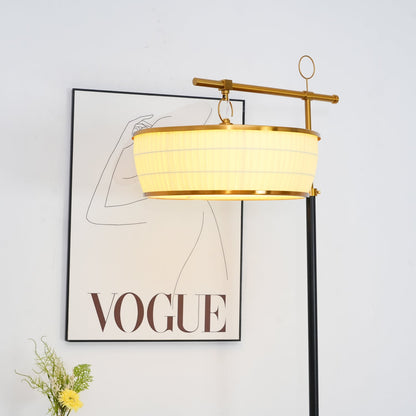 Hejun Fabric Floor Lamp with LED Bulb - Indoor Lighting