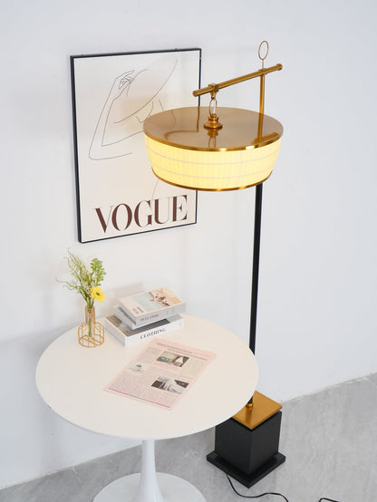 Hejun Fabric Floor Lamp with LED Bulb - Indoor Lighting