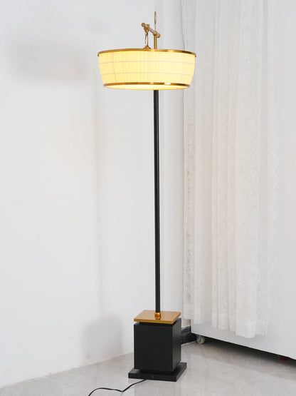 Hejun Fabric Floor Lamp with LED Bulb - Indoor Lighting