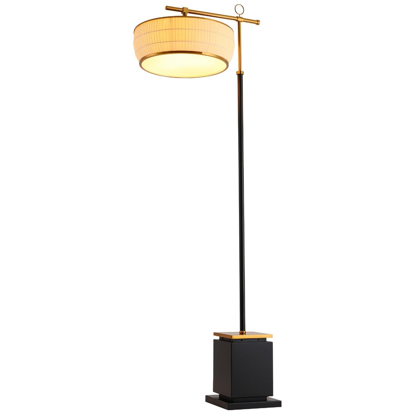 Hejun Fabric Floor Lamp with LED Bulb - Indoor Lighting