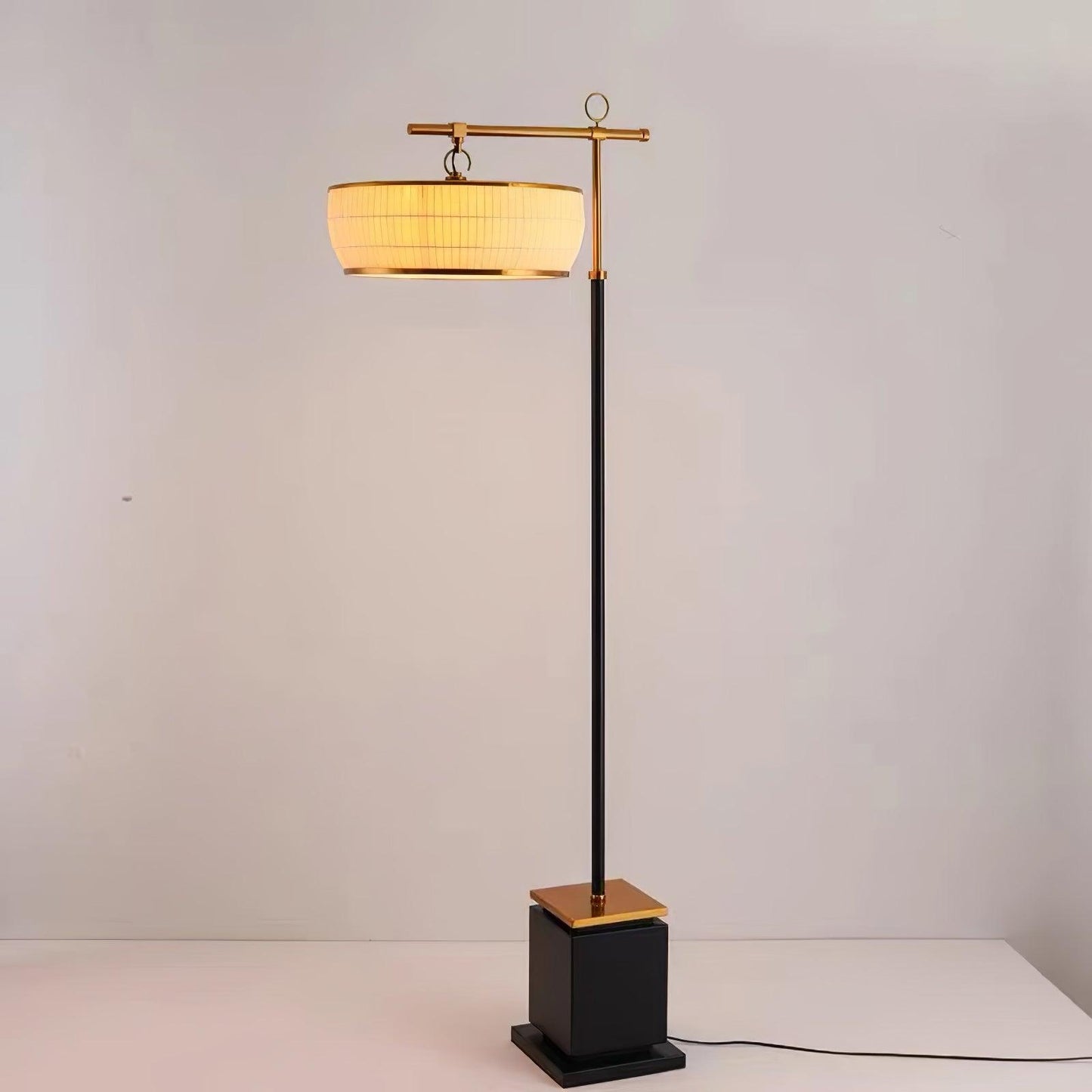 Hejun Fabric Floor Lamp with LED Bulb - Indoor Lighting