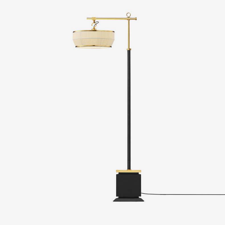 Hejun Fabric Floor Lamp with LED Bulb - Indoor Lighting