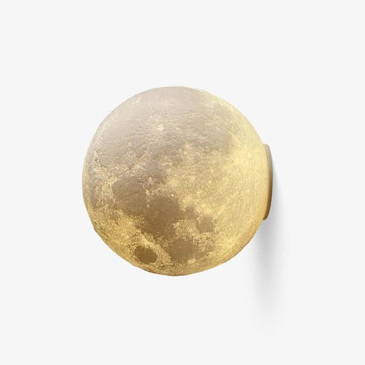 Moon 3D Wall Lamp LED Indoor Light for Bedroom or Living Room