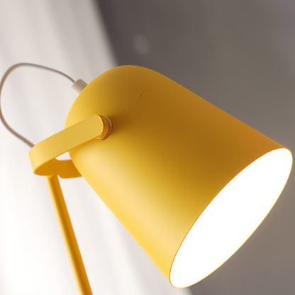 Macaron Desk Lamp - Adjustable Nordic Yellow Table Light