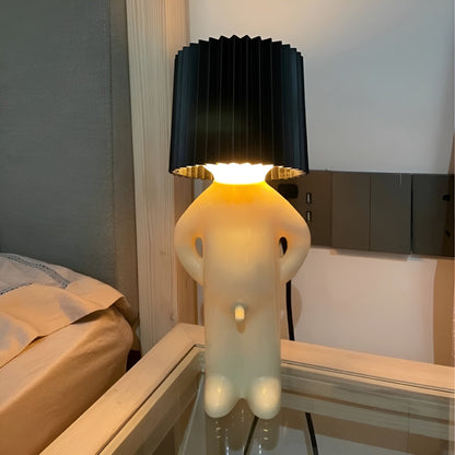 Lil'Lad Table Lamp - Creative Shy Boy LED Night Light