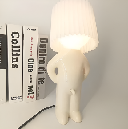 Lil'Lad Table Lamp - Creative Shy Boy LED Night Light