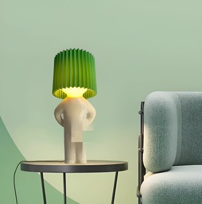 Lil'Lad Table Lamp - Creative Shy Boy LED Night Light