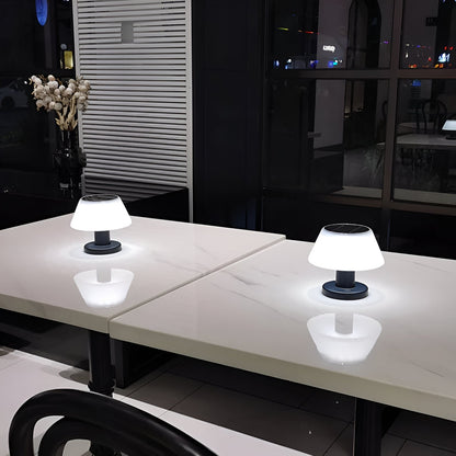 TinySolar Table Lamp - Solar-Powered Indoor & Outdoor Light