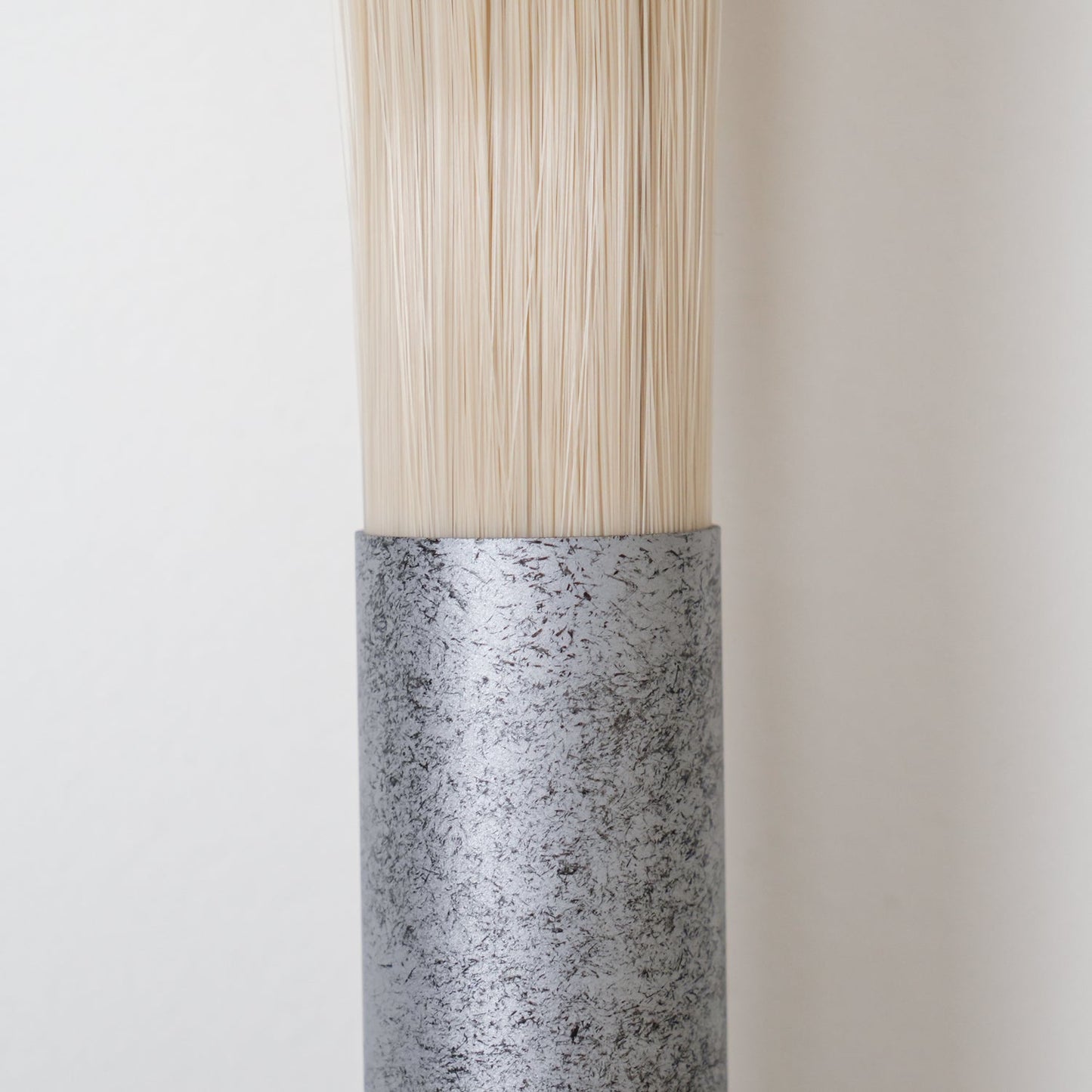 Horsehair Wall Lamp with Wrought Iron and Glass Design