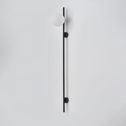 Houseof Plug-in Wall Light with White Glass Shade LED