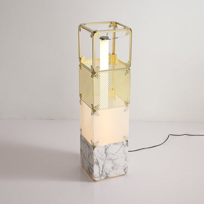 Hyperqube Floor Lamp with Adjustable LED Lighting