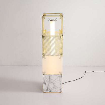 Hyperqube Floor Lamp with Adjustable LED Lighting