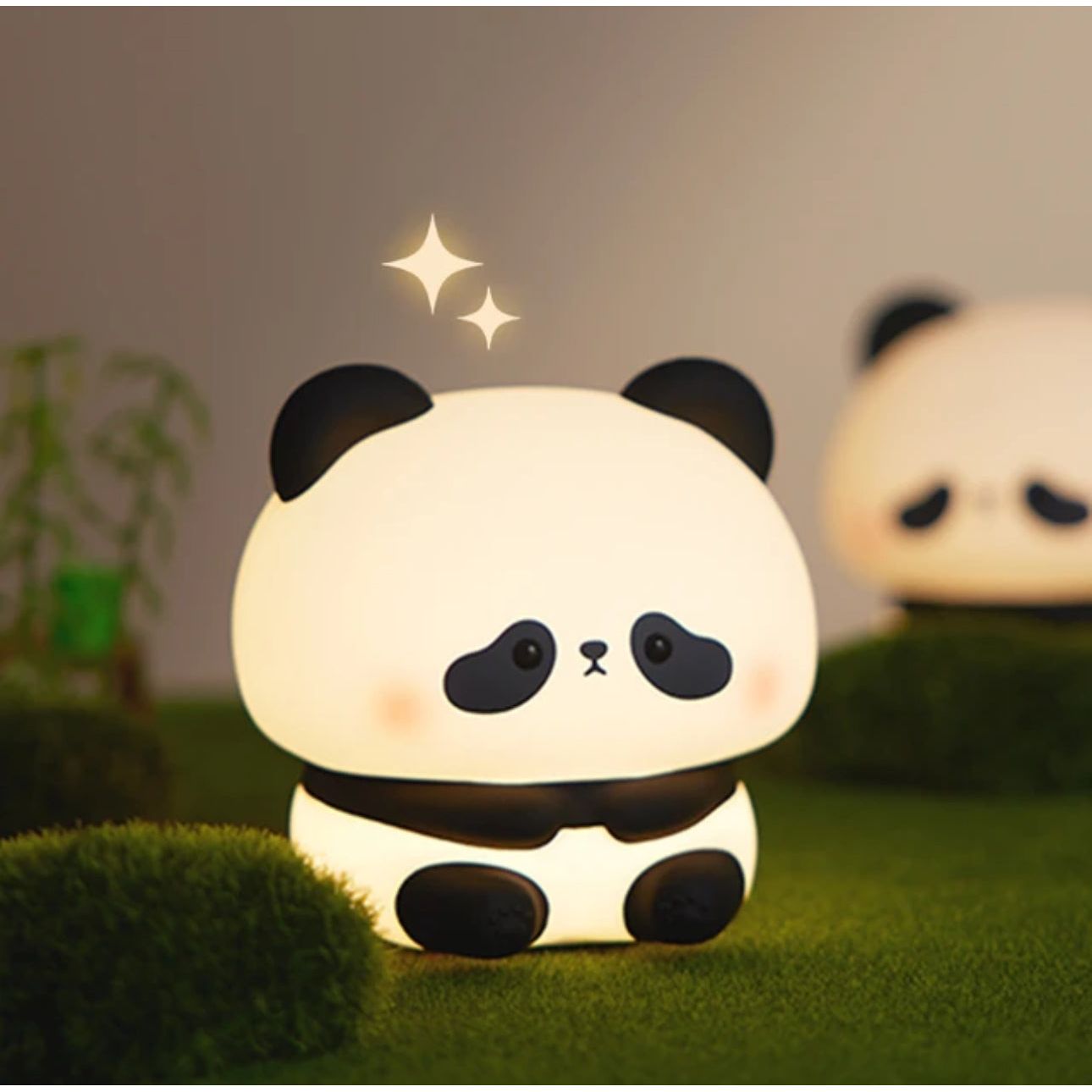 Light - Cute Panda Silicone LED Night Light for Kids