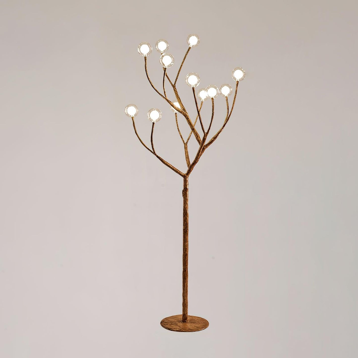Imitation Wood Floor Lamp with LED, Modern Design, Indoor Use