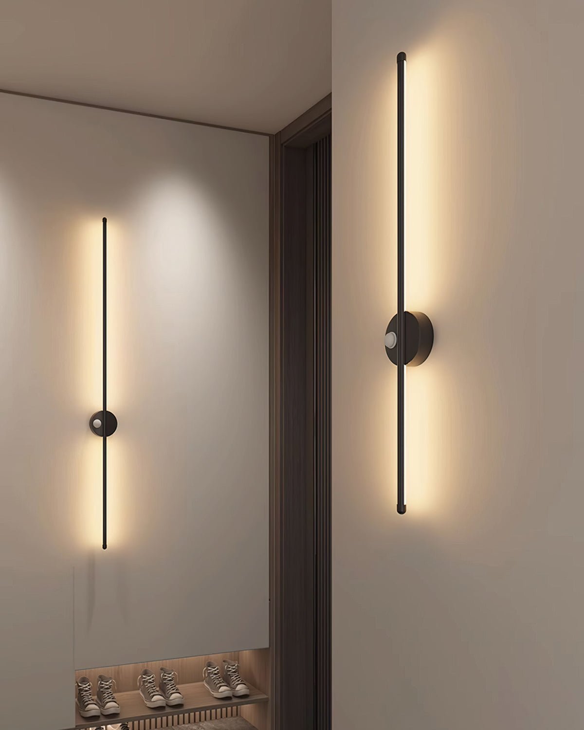 Infinity Edge Rechargeable LED Wall Light - Slim Design