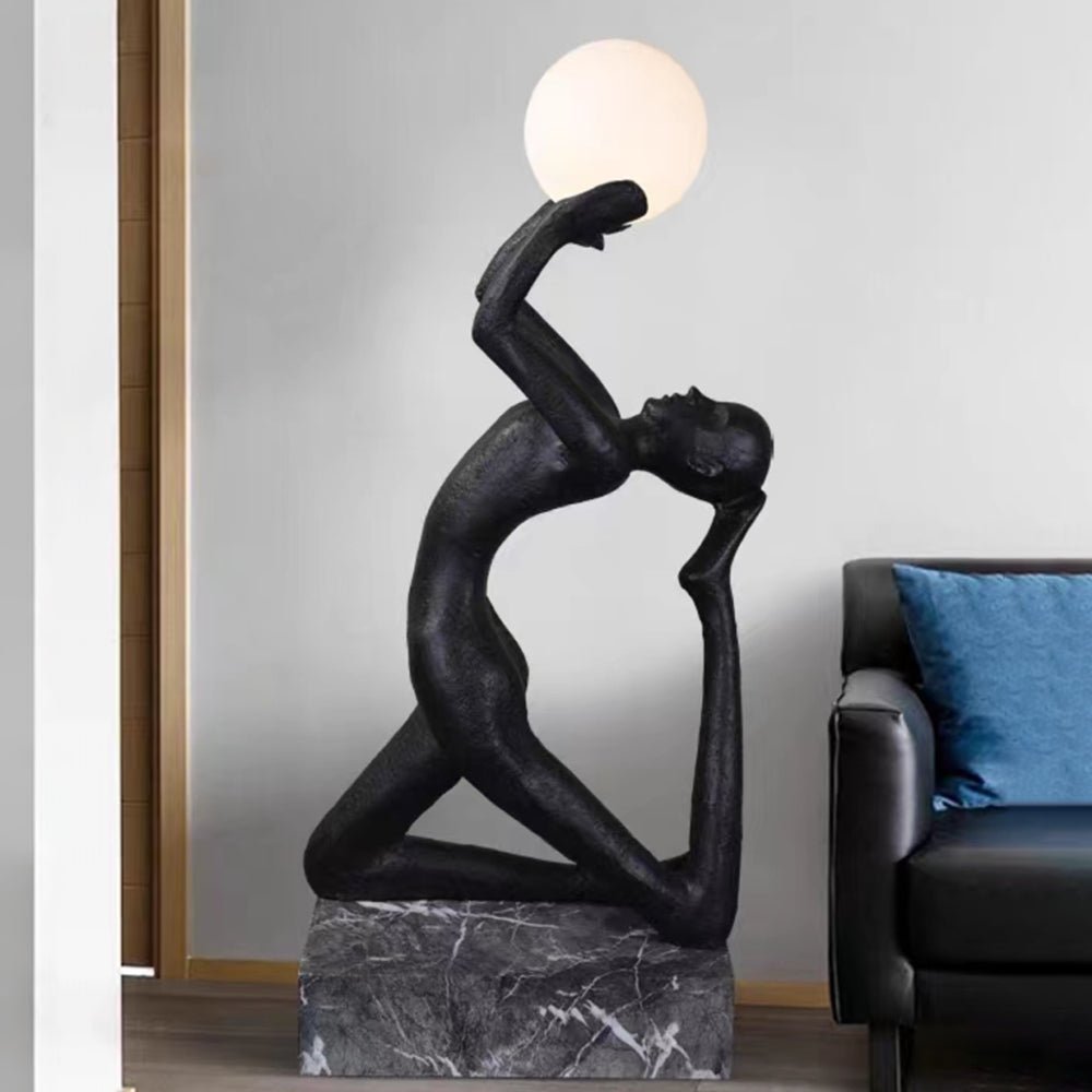 Isadora Sculpture Floor Lamp - Modern LED Indoor Lighting