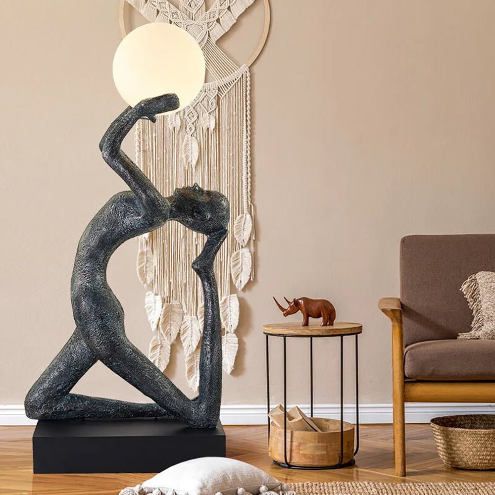 Isadora Sculpture Floor Lamp - Modern LED Indoor Lighting
