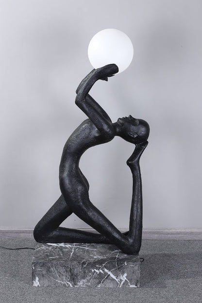Isadora Sculpture Floor Lamp - Modern LED Indoor Lighting