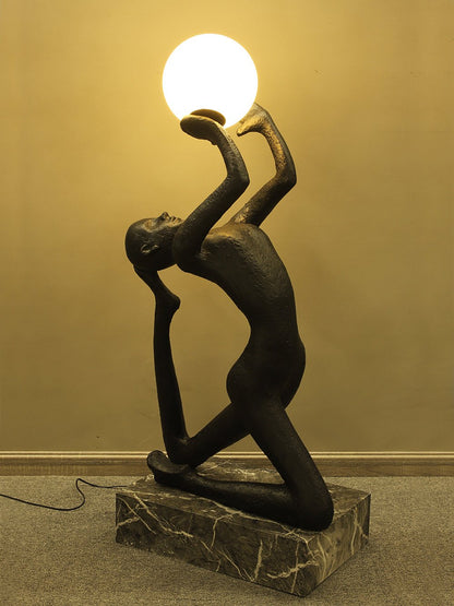 Isadora Sculpture Floor Lamp - Modern LED Indoor Lighting