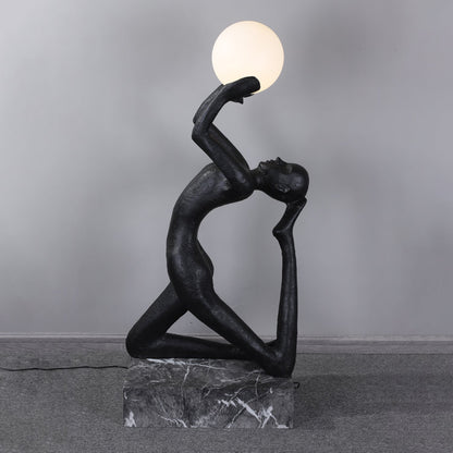 Isadora Sculpture Floor Lamp - Modern LED Indoor Lighting