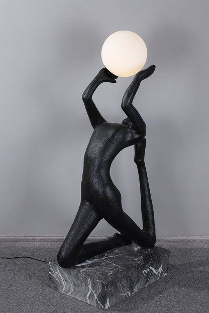Isadora Sculpture Floor Lamp - Modern LED Indoor Lighting