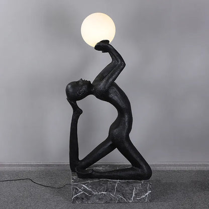 Isadora Sculpture Floor Lamp - Modern LED Indoor Lighting