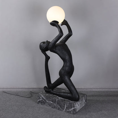 Isadora Sculpture Floor Lamp - Modern LED Indoor Lighting