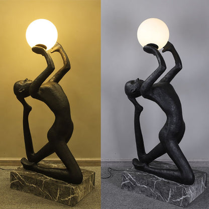 Isadora Sculpture Floor Lamp - Modern LED Indoor Lighting