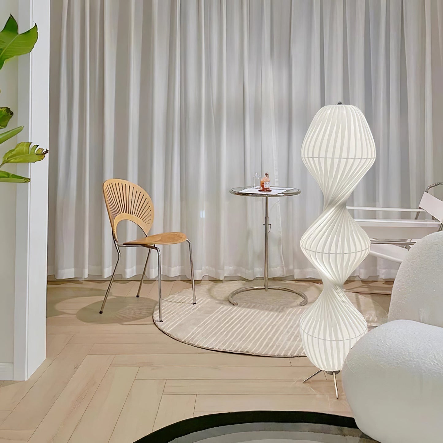 Isadora Floor Lamp with Integrated LED, Indoor Lighting