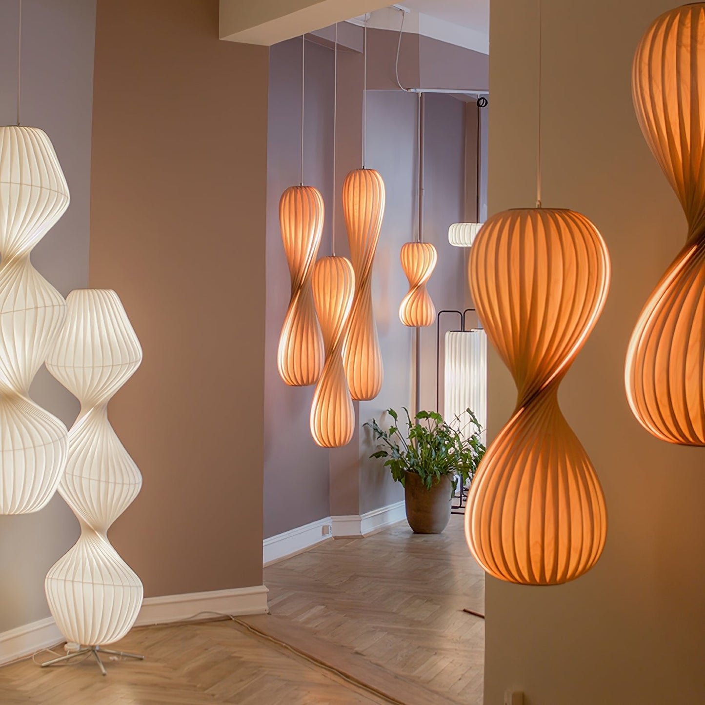 Isadora Floor Lamp with Integrated LED, Indoor Lighting