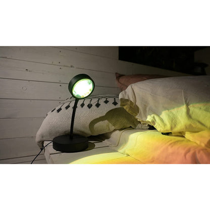 Sunset Lamp Projector - LED Table Lamp with 16 RGB Colors and 360° Rotation