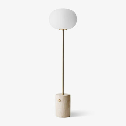 Jwda Floor Lamp with Marble Base and LED Light, Indoor