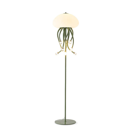 Jellyfish Floor Lamp with LED Light for Home Decor