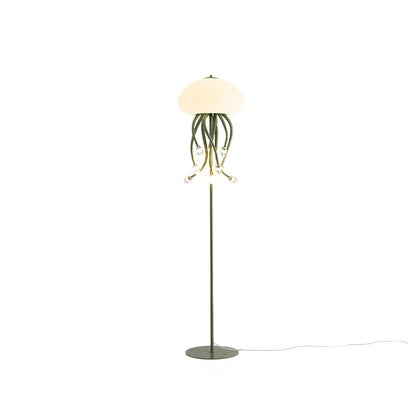 Jellyfish Floor Lamp with LED Light for Home Decor