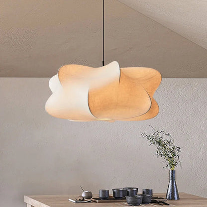 Wabi Sabi Silk Pendant Light – Embrace Japanese-Inspired Elegance