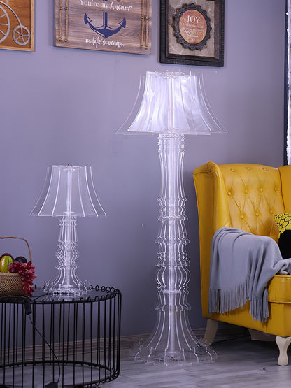 Josephine Table & Floor Lamp with Integrated LED Lighting
