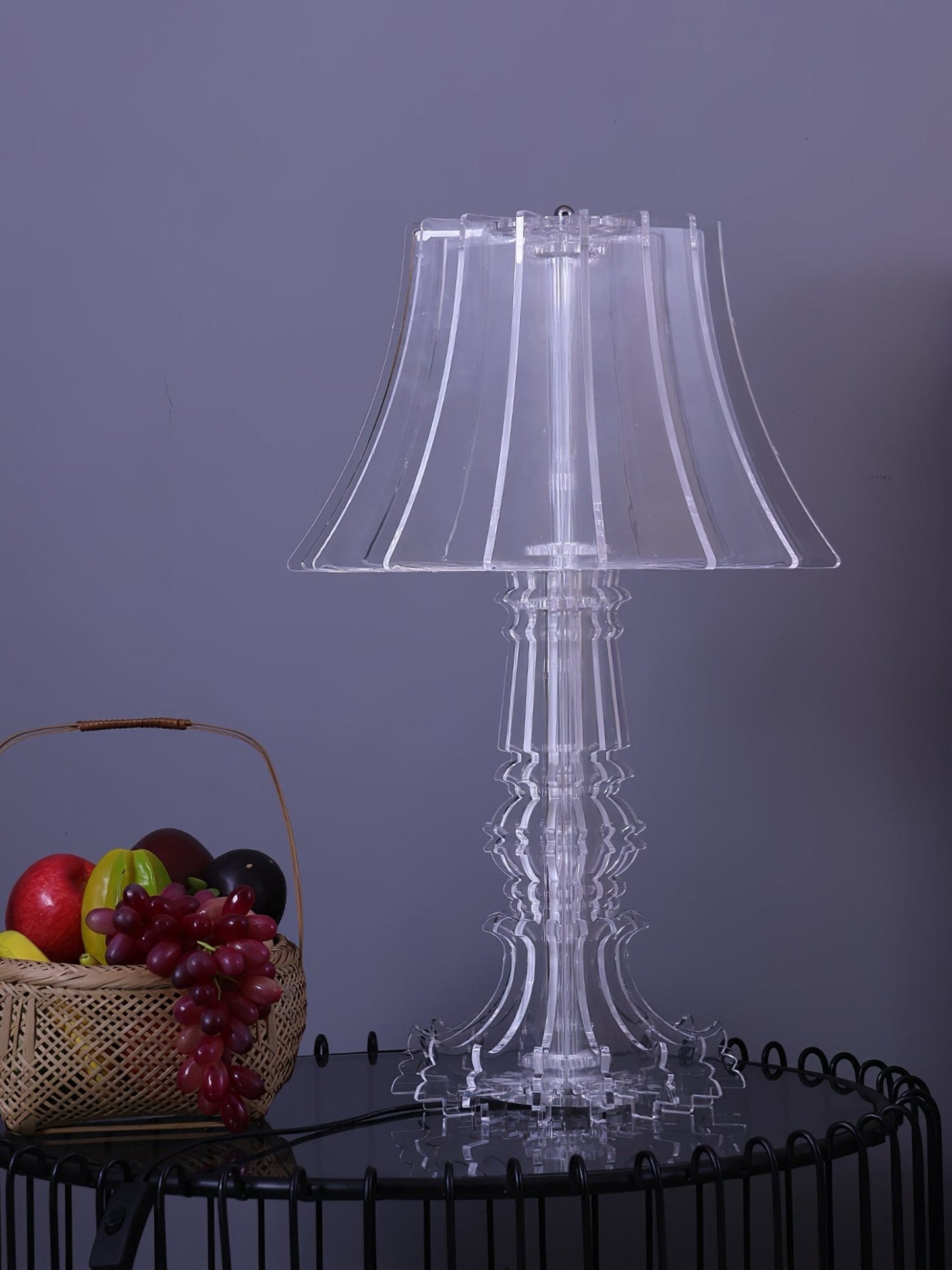 Josephine Table & Floor Lamp with Integrated LED Lighting