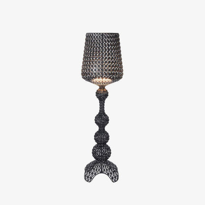 Kabuki Floor Lamp with LED Light - Acrylic, Dimmable, Indoor