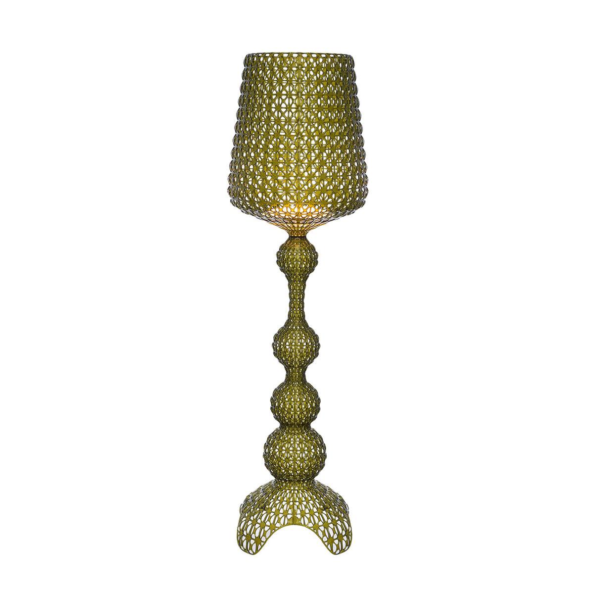 Kabuki Floor Lamp with LED Light - Acrylic, Dimmable, Indoor