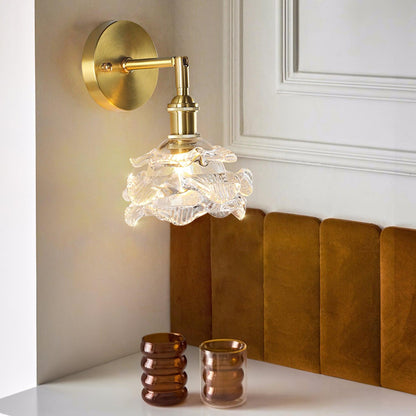 Kano Brass Wall Lamp Adjustable Arm LED Indoor Light Set of 2