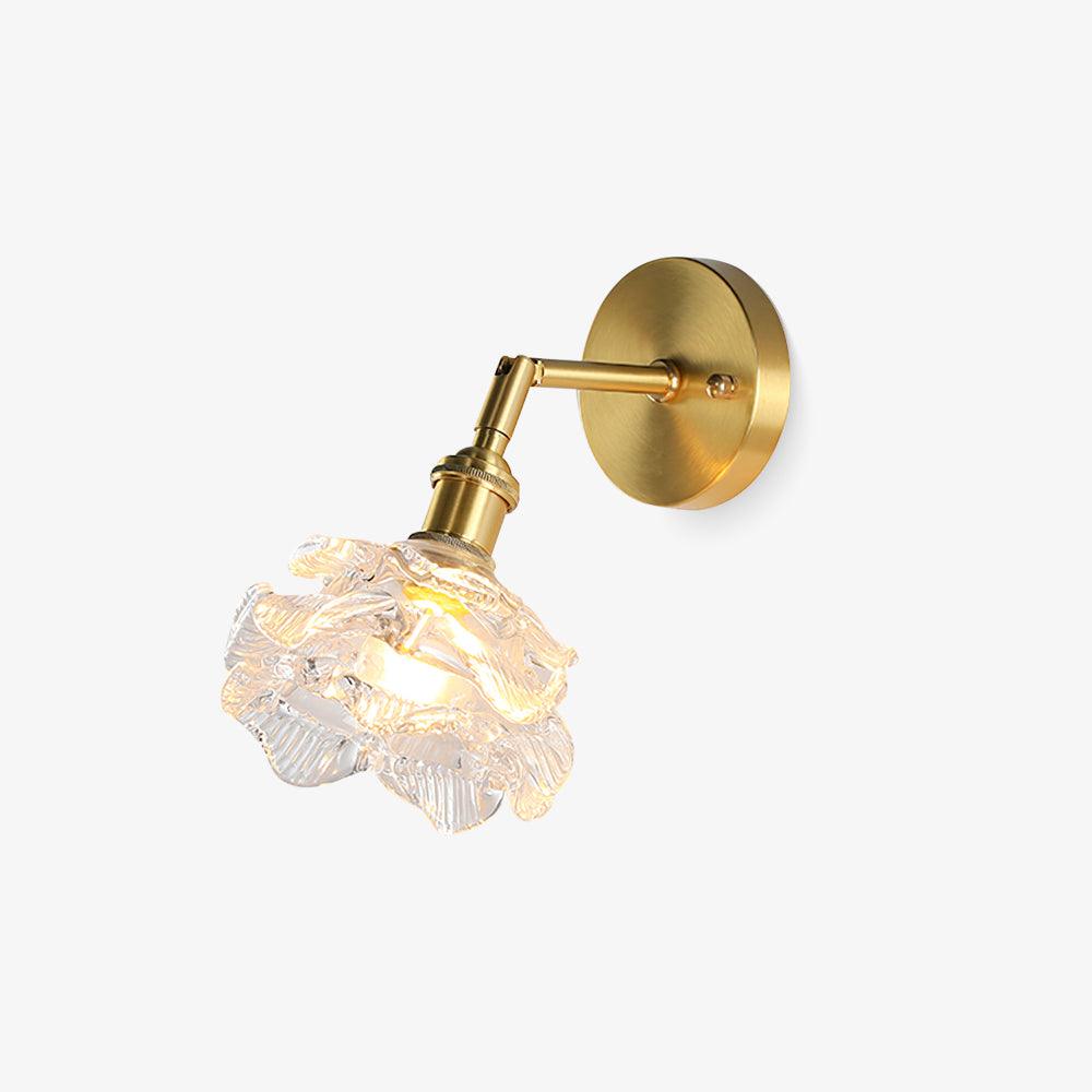 Kano Brass Wall Lamp Adjustable Arm LED Indoor Light Set of 2