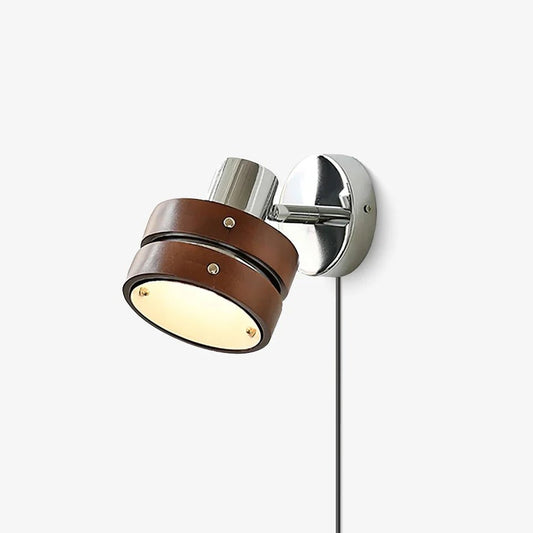 Karry Plug-in Wall Lamp with LED and Chrome Finish